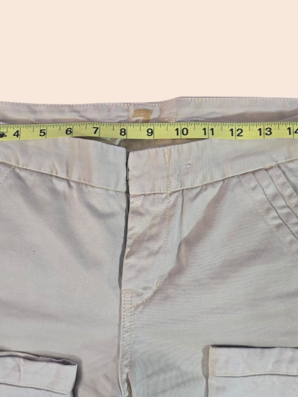 7 For All Mankind Jerome Dahan Khaki Chino Trouser Pants Size 30 100% Cotton USA image 7